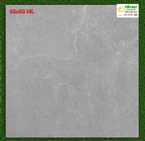 Kho Gạch Lát Nền Prime 60x60 Đá Mờ Vân Xám Nhạt