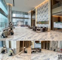 Kho Gạch Trung Quốc 60x60 Nhũ Vàng