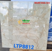 Gạch Nhập Khẩu 80x80 Granite Khắc Kim Bóng Kiếng