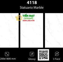 Tổng Đại Lý Gạch Ấn Độ 120x180 Trắng Vân Ốp Lát Biệt Thự
