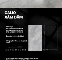 Tổng Kho Gạch Khổ Lớn Đá Mờ 120x240 TQ Xám Đậm Ốp Tường