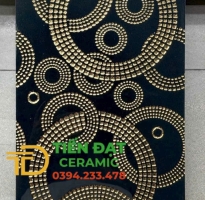 Tổng Kho Gạch TQ 30x60 Đen Nhũ Vàng Lớn Nhất Miền Nam