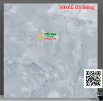 Top Mẫu 689 Gạch Đá Bóng Kiếng 60x60 vân Xanh 