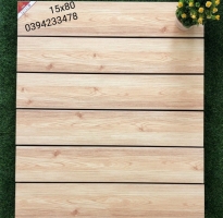 Gạch Vân Vàng 15x80 Giả Gỗ Lát Phòng Ngủ