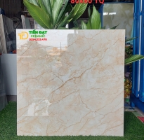 Gạch Lát Nền 80x80 Granite Vân Vàng Cao Cấp Kim Cương