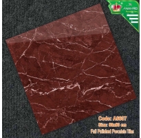 Gạch Cao Cấp Bình Tân 60x60 Đỏ Vân Trắng