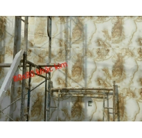 Gạch Lát Phòng Khách Khắc Kim 80x80 Mẫu Mới 