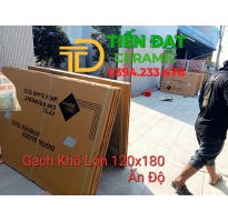 Gạch Lát Phòng Khách 120x180 Trắng Vân Đen Cao Cấp