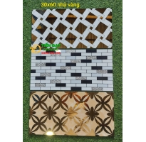 Gạch Ốp 30x60 Nhũ vàng Ốp Biệt Thự Cao Cấp 
