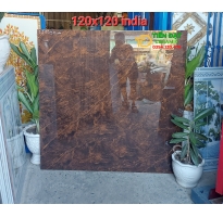 Đá Granite 120x120 Bóng Kiếng Trắng Vân Khói Ấn Độ 