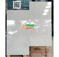 Gạch Lát Nền Phòng Khách 80x160 Trắng Vân Vàng Aspire Gold