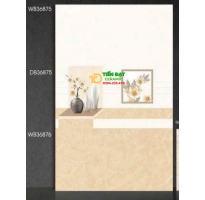 Gạch Ốp Phòng Khách 30x60 Trắng Vân Mây Đồng Giá Rẻ