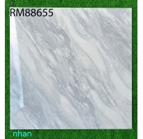 Gạch Lát Nền 80x80 Vicera Bóng Kiếng Vân Đá 