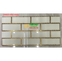 Gạch Ốp Lát Nhà Tắm 20x40 Nhũ Bạc Mẫu Mới TQ