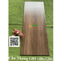 Gạch Cầu Thang 47x120 Vân Giả Gỗ Nhập Khẩu TQ Cao Cấp