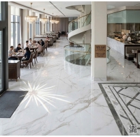 Gạch Lát Nền Khổ Lớn 100x100 Nhà Hàng Khách Sạn Lớn 
