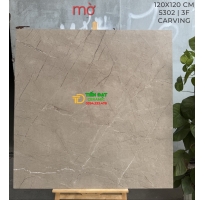 Gạch Khổ Lớn 1200x1200 Đá Mờ Hiệu Ứng Carving