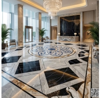 Gạch Nhập Khẩu TQ Nhũ Vàng 80x80 Lát Nền 