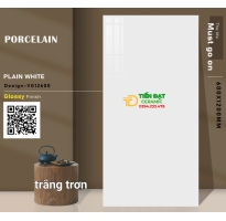 Gạch Khổ Lớn Trang Trí 60x120 Đen Trơn Kim Cương
