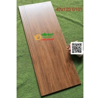 Gạch Đá Vân Gỗ TQ 47x120 Lát Cầu Thang Tam Cấp Mẫu Mới