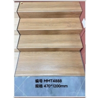 Gạch Cầu Thang Giả Gỗ 47x120 Mờ Nhám Mẫu Mới Nhất 