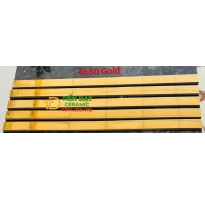 Gạch Trang Trí Điểm Nhấn 4x80 Trắng Nhũ Bạc Mới Đẹp