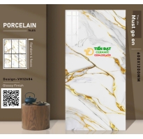 Gạch Ốp Lát 60x120 Ấn Độ Vân Vàng Nhạt Sale Rẻ Đẹp
