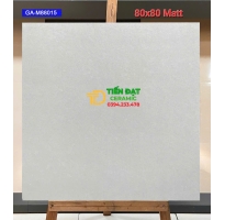 Gạch Lát Nền Cao Cấp 80x80 Đá Mờ Matt Vân Xám Việt Ý