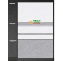 Gạch Ốp Tường 30x60 Trắng Trơn Thân Viền Điểm Đồng Giá