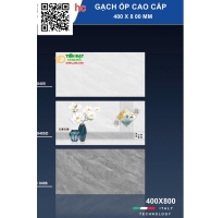 Gạch Ốp Tường 40x80 Bóng Kiếng Mẫu Mới Sale Giá Rẻ