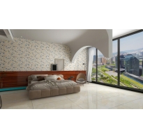 Gạch Ốp Lát Trang Trí Mặt Tiền 60x120 Mờ Rải Hạt Hoa Văn Đẹp