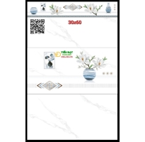 Gạch Ốp Tường 30x60 Vân Đá Trắng Tại Thủ Đức Giá Rẻ
