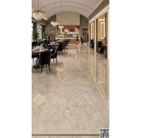 Gạch Ý Mỹ Cao Cấp 60x120 Vân Vàng Ốp Lát Nhà Hàng Quán Bar