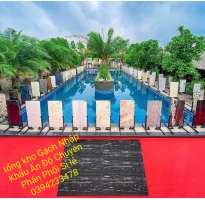 Đá Marble 60x120 Vân Xám Nhẹ Lát Nền Ốp Mặt Tiền
