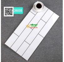 Gạch Trang Trí Phòng Khách 30x60 TQ Vân Xanh Lục