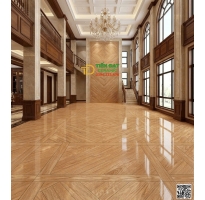 Gạch Lát Nền Vân Gỗ 80x80 Nhập Khẩu TQ Nhũ Vàng Mẫu Mới
