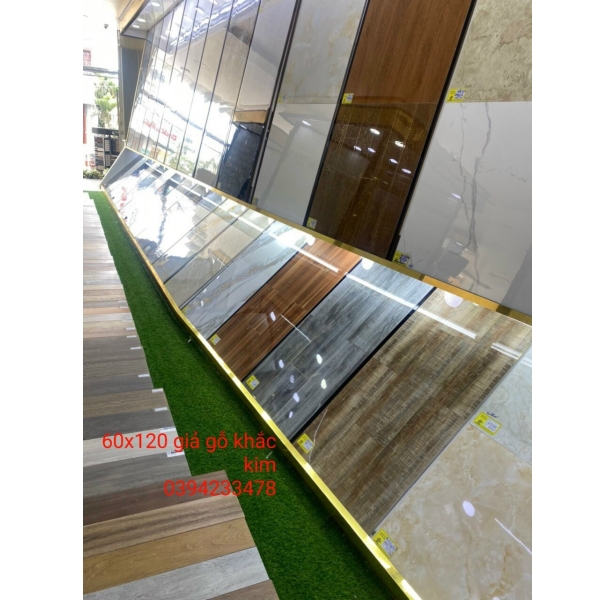 Gạch Ốp Tường Phòng Khách 20x100 Giả Gỗ