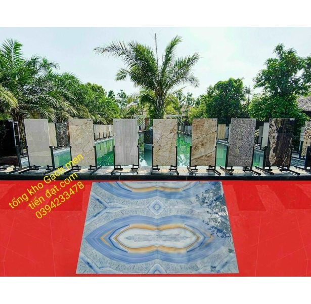 Gạch Nhập Khẩu 60x120 Khắc Kim Mới Nhất