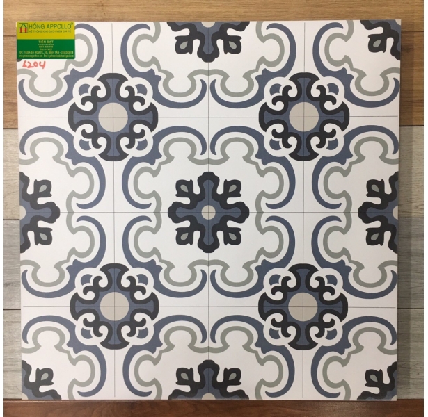 Gạch bông cao cấp 60x60 gạch bông cổ hiện đại nhất 6204