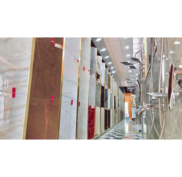 Đá Đồng Chất 60x120 Mẫu Mới Nhũ Vàng
