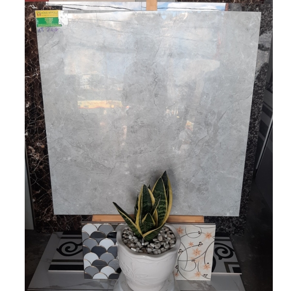 Đá Đồng Chất 80x80 Cao Cấp Vân Xám
