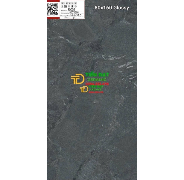 Gạch Khổ Lớn Prime 80x160 Vân Xám Đá Xuất Khẩu Châu Âu