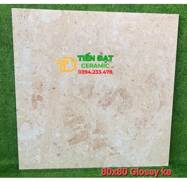 Gạch Đá Bóng Kiếng 80x80 Ốp Tường Cao Cấp Mẫu Mới