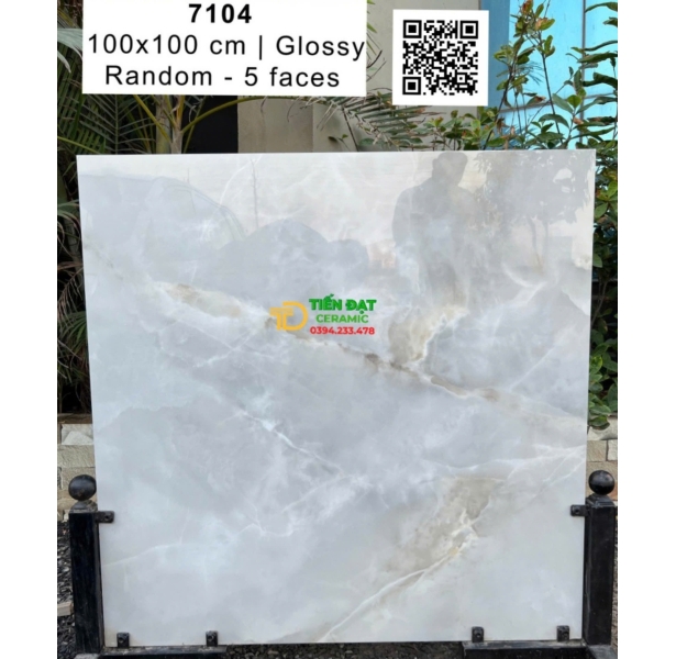 Gạch Lát Nền Cao Cấp 100x100 Khổ To Bóng Kiếng