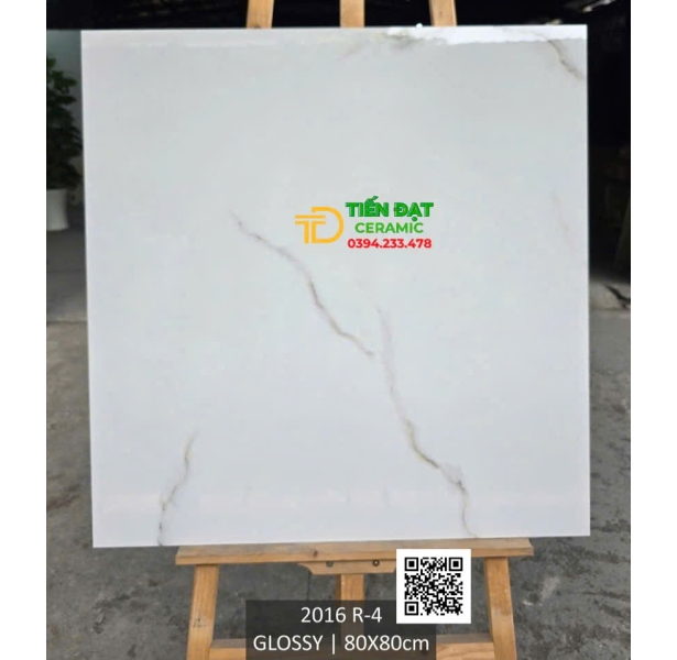 Gạch Ấn Độ 80x80 Vân Giả Đá Lát Nền Bóng Kiếng Vi Tinh