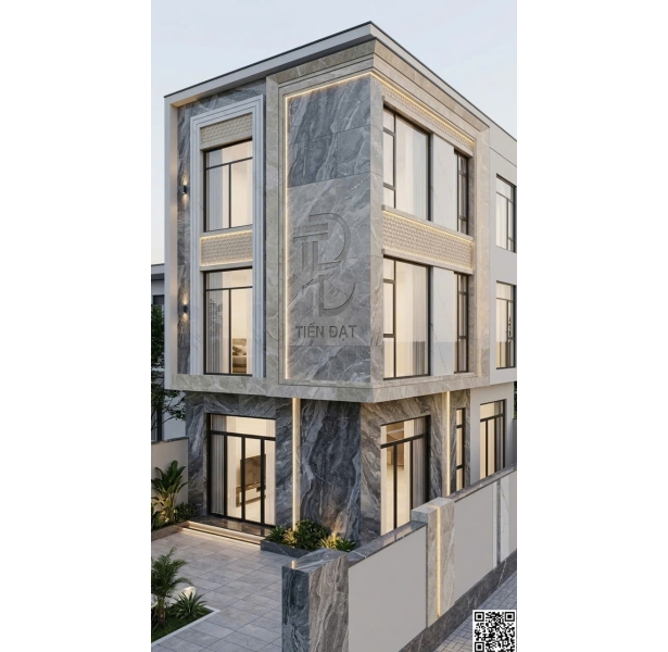Gạch Ốp Trang Trí Biệt Thự 40x80 Nhũ Vàng Trung Quốc Mới Nhất
