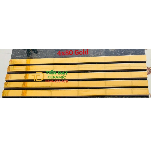 Gạch Trang Trí Điểm Nhấn 4x80 Trắng Nhũ Bạc Mới Đẹp