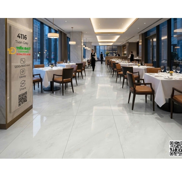 Gạch Nhập Khẩu Cao Cấp 120x180 Ốp Lát Nhà Hàng 