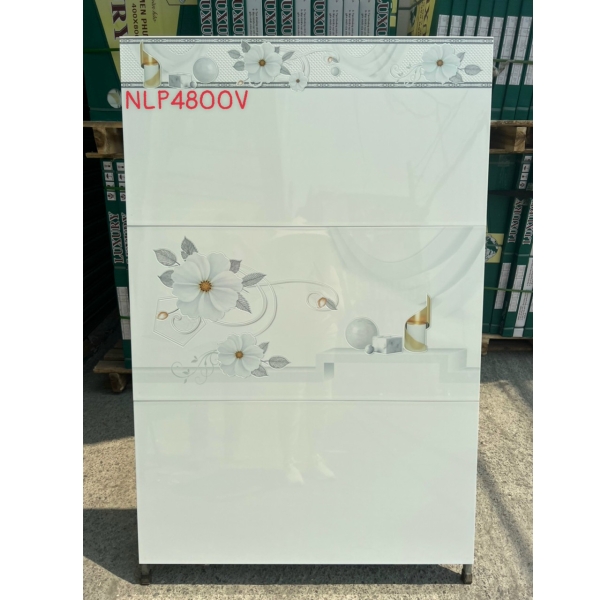 Kho Gạch Cao Cấp 40x80 Gạch Ốp Tường Vân Vàng Kem