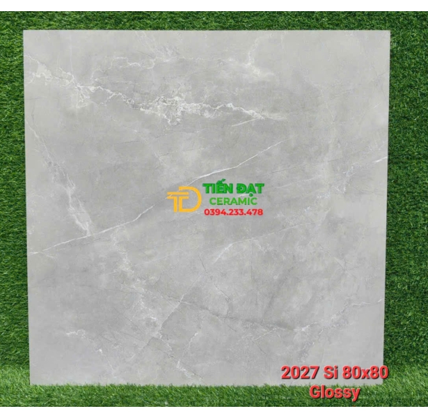 Gạch Nhập Khẩu Ấn Độ 80x80 Trắng Vân Xám Giá Rẻ Nhất